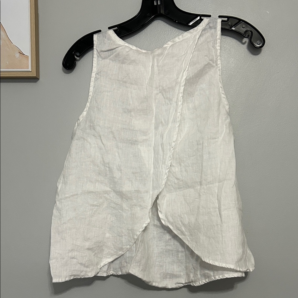 100% Linen Top - Picture 3 of 3